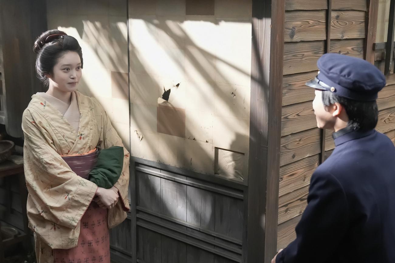 NHK連続テレビ小説「ばけばけ」の1場面（C）NHK