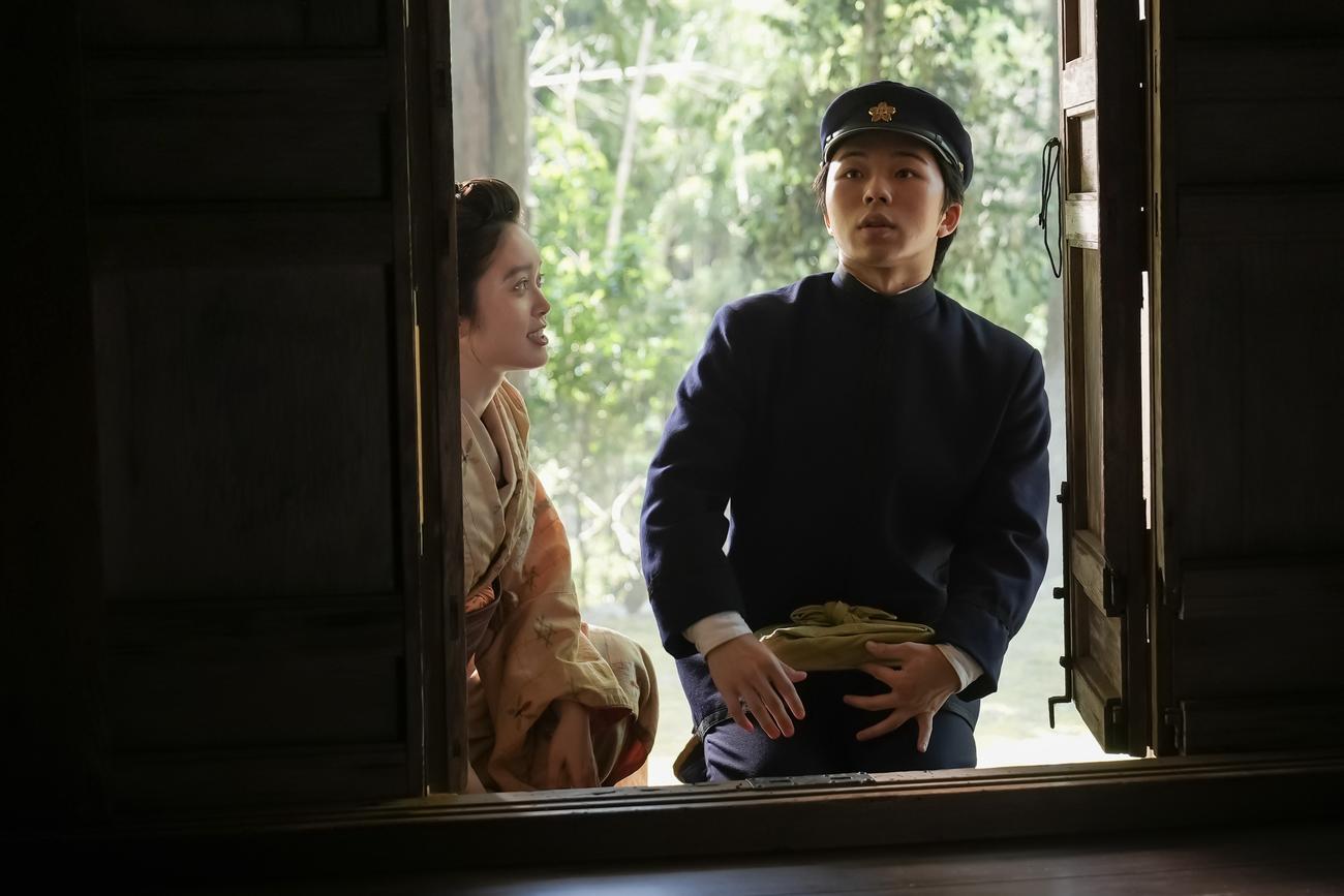 NHK連続テレビ小説「ばけばけ」の1場面（C）NHK