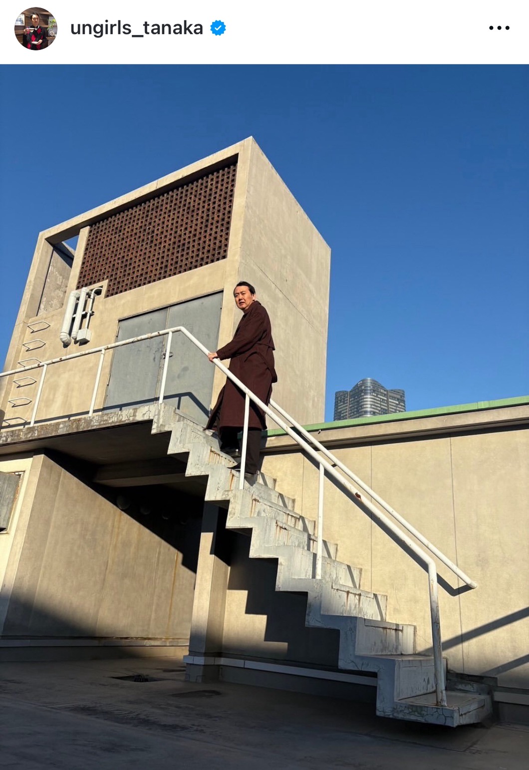 田中卓志のインスタグラムから
