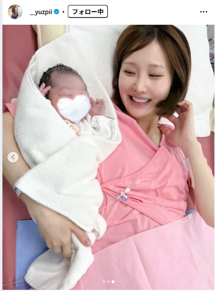 ゆずぴのインスタグラムから