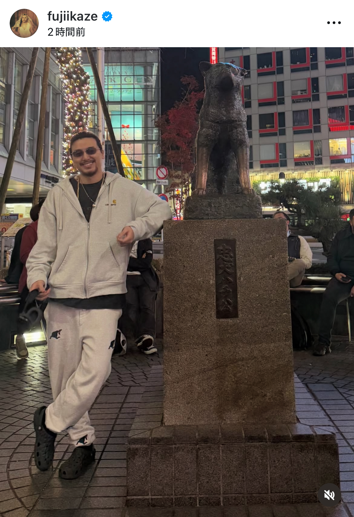 藤井風のインスタグラムから