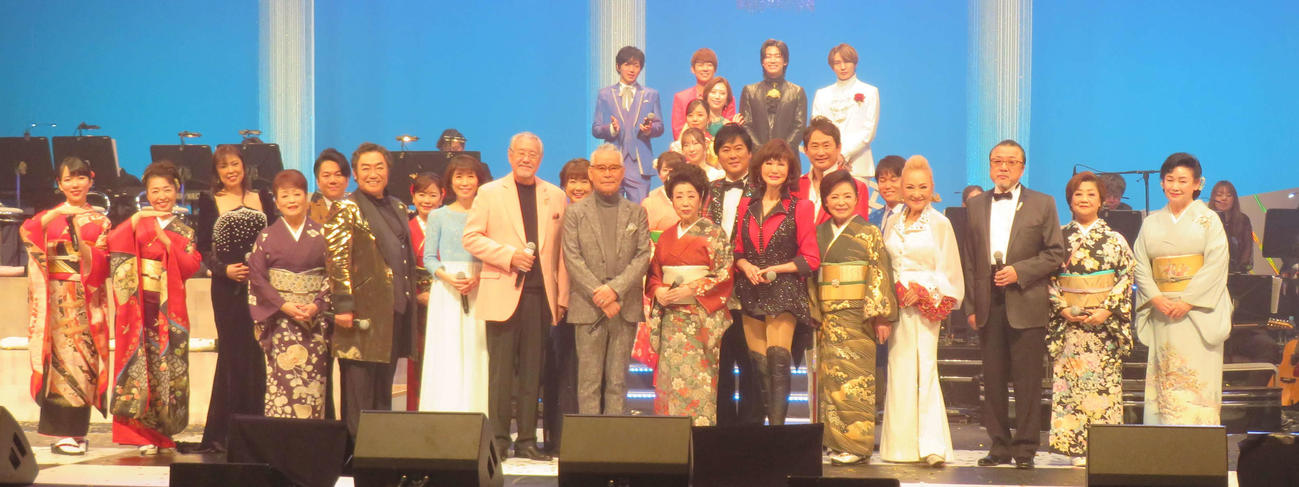 徳間ジャパン60周年記念公演に出場した歌手たち
