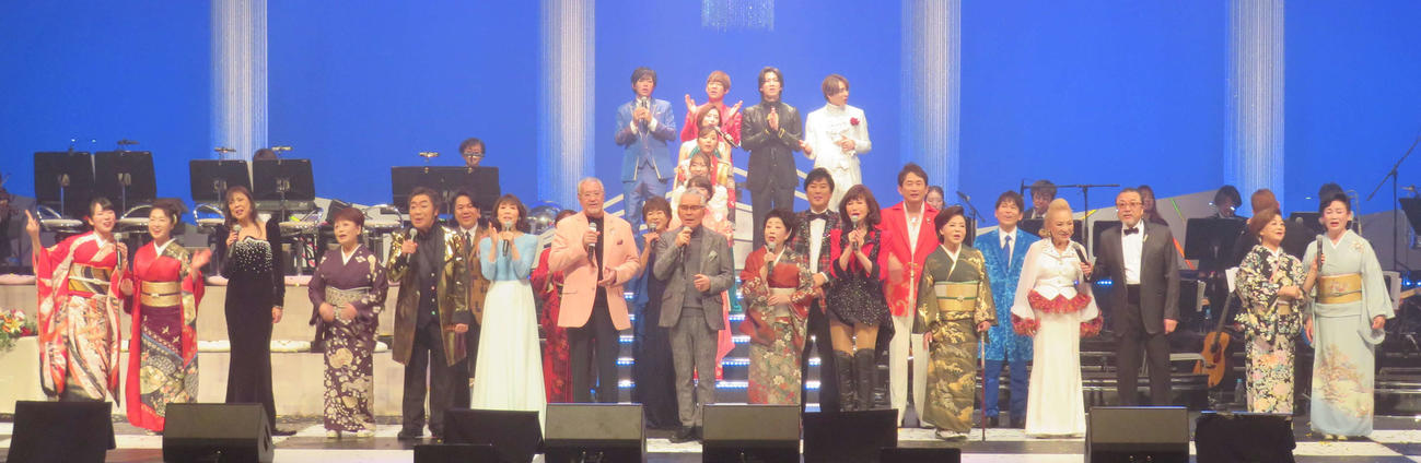 徳間ジャパン60周年記念公演に出場した歌手たち