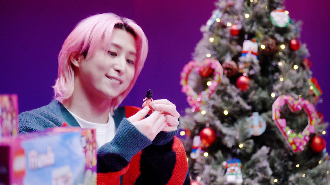 レゴ（R）新ウェブムービーに出演するSnow Man佐久間大介