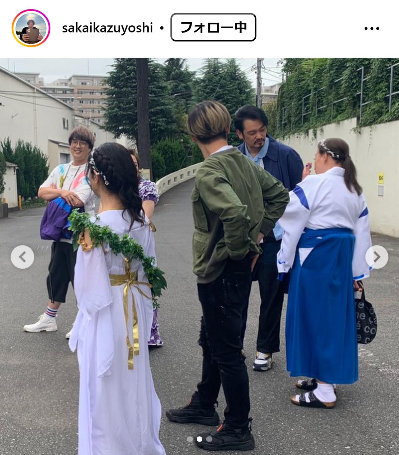 酒井一圭のインスタグラムから