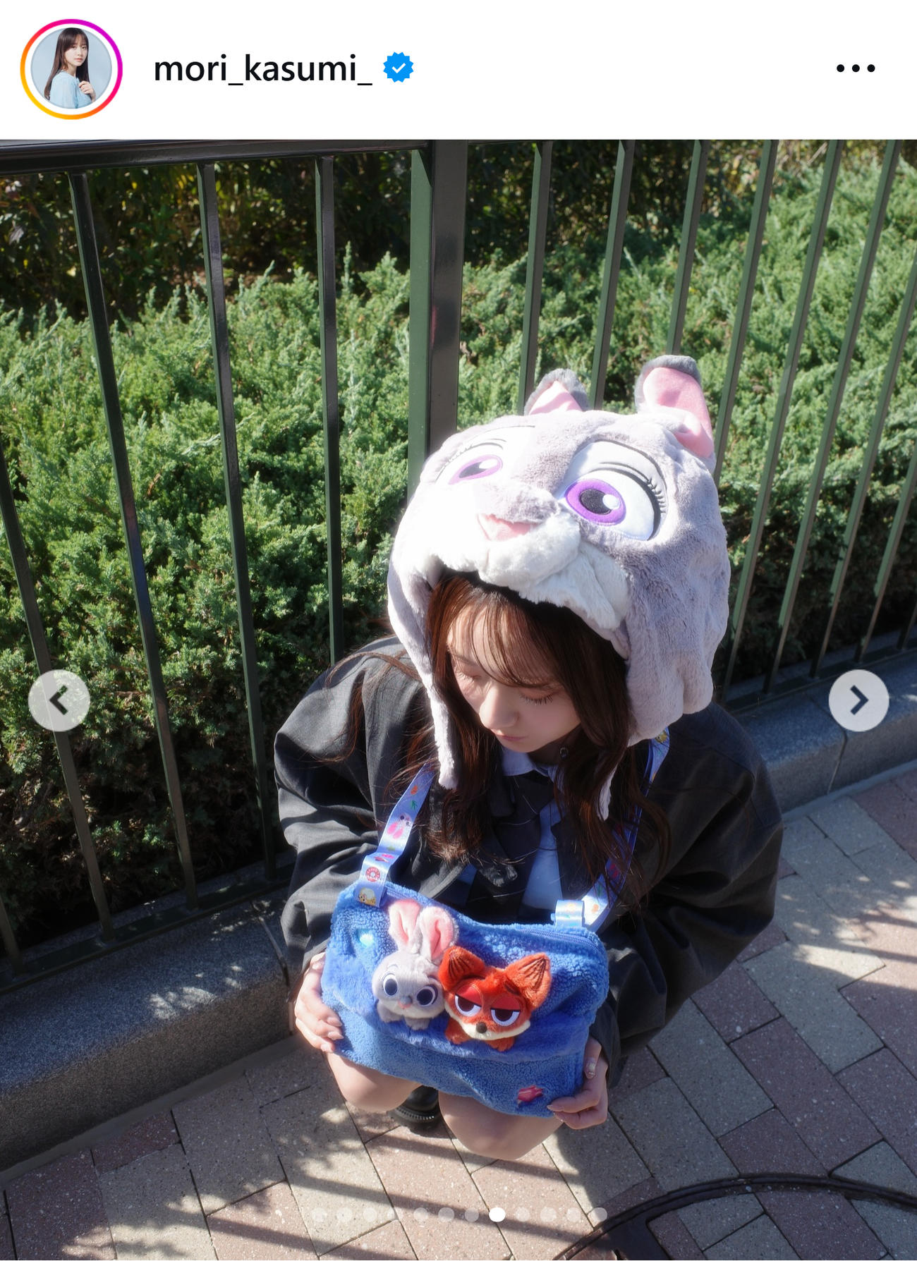 森香澄のインスタグラムから