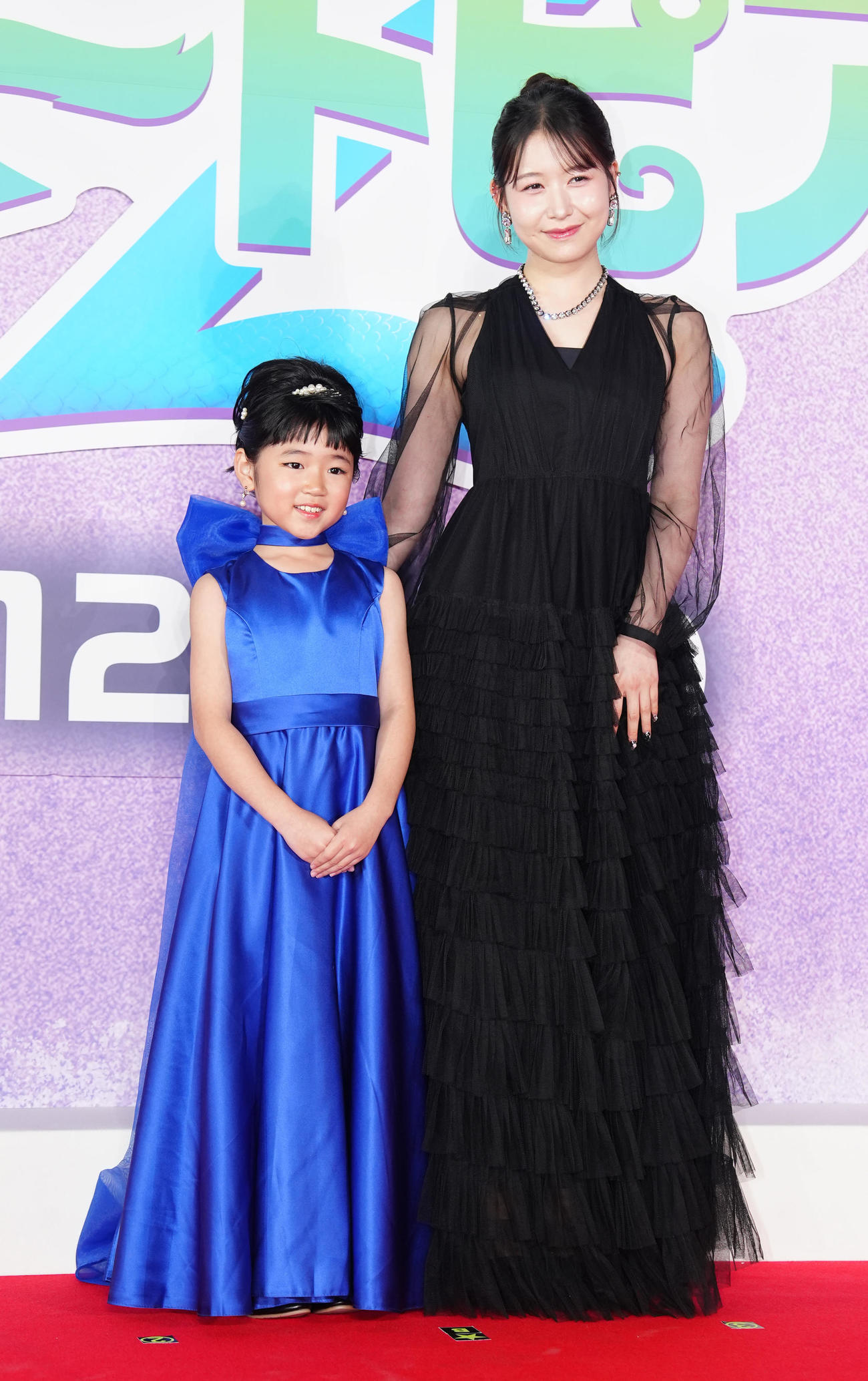 映画「ズートピア2」前夜祭イベントに臨む永尾柚乃（左）とME：IのMOMONA（撮影・江口和貴）