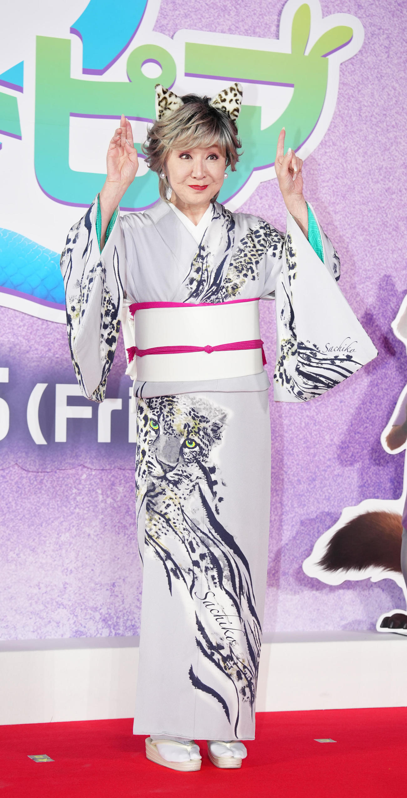 映画「ズートピア2」前夜祭イベントに臨む小林幸子（撮影・江口和貴）