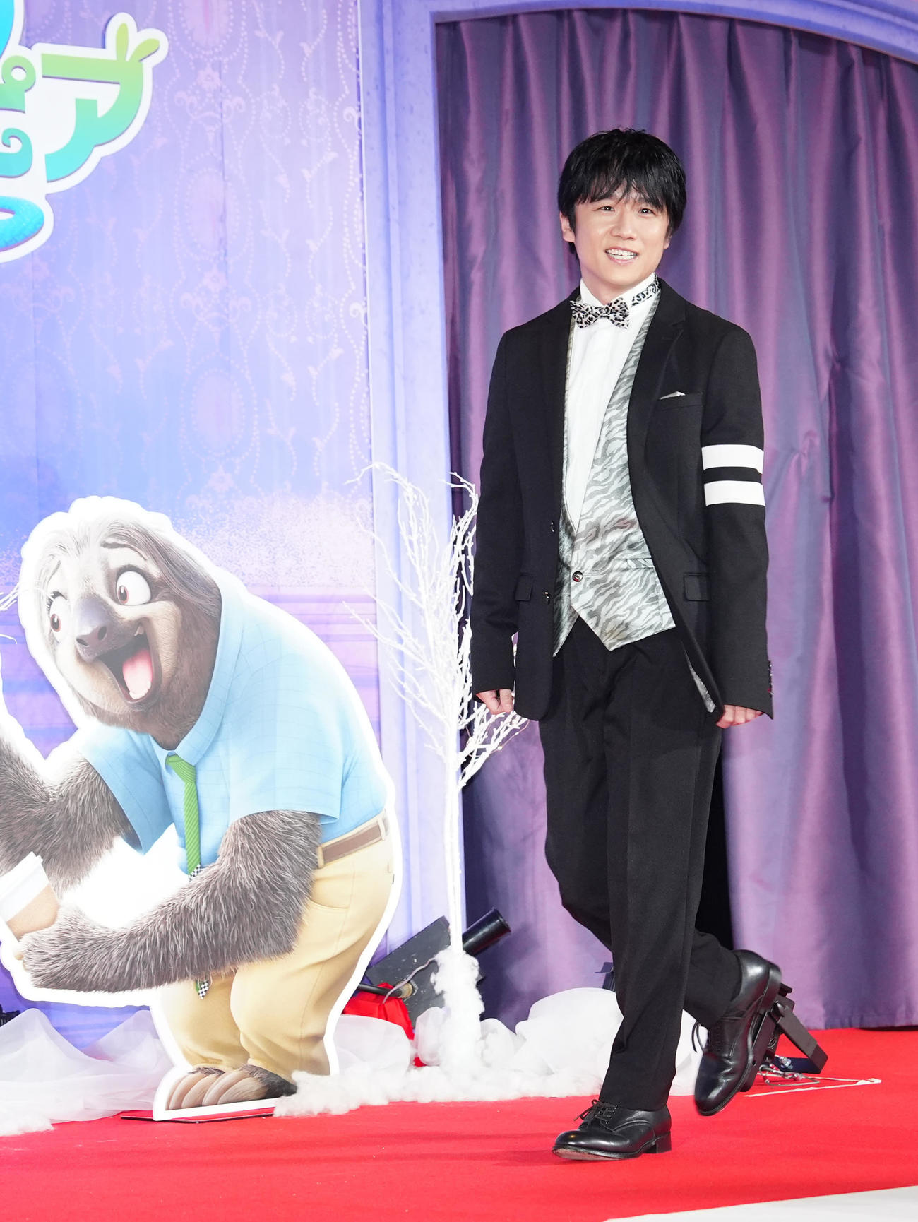 映画「ズートピア2」前夜祭イベントに臨む風間俊介（撮影・江口和貴）