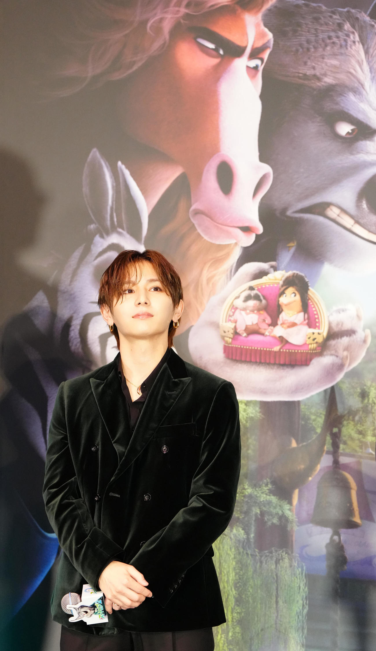 映画「ズートピア2」前夜祭舞台あいさつに臨む山田涼介（撮影・江口和貴）