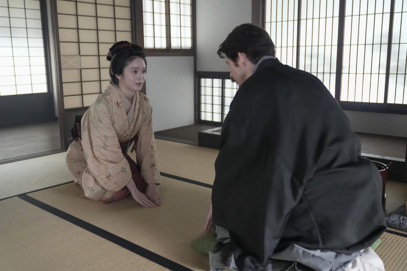 NHK連続テレビ小説「ばけばけ」の1場面（C）NHK