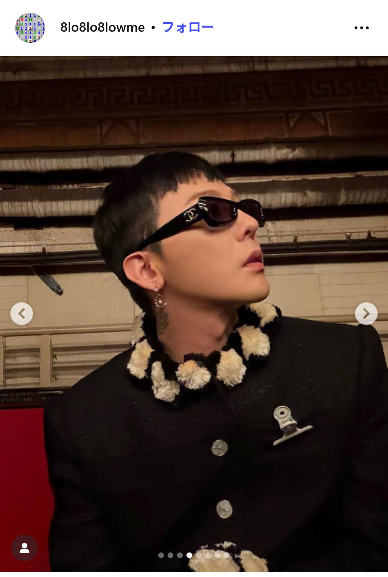 G－DRAGONのインスタグラムから