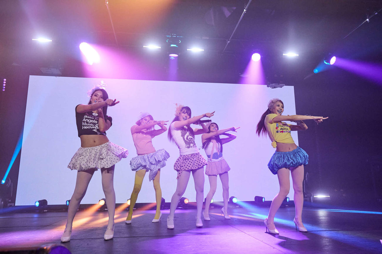 「ennichi　’25 Japanese Music Experience LA」でパフォーマンスするf5ve（Photo by YURI HASEGAWA）