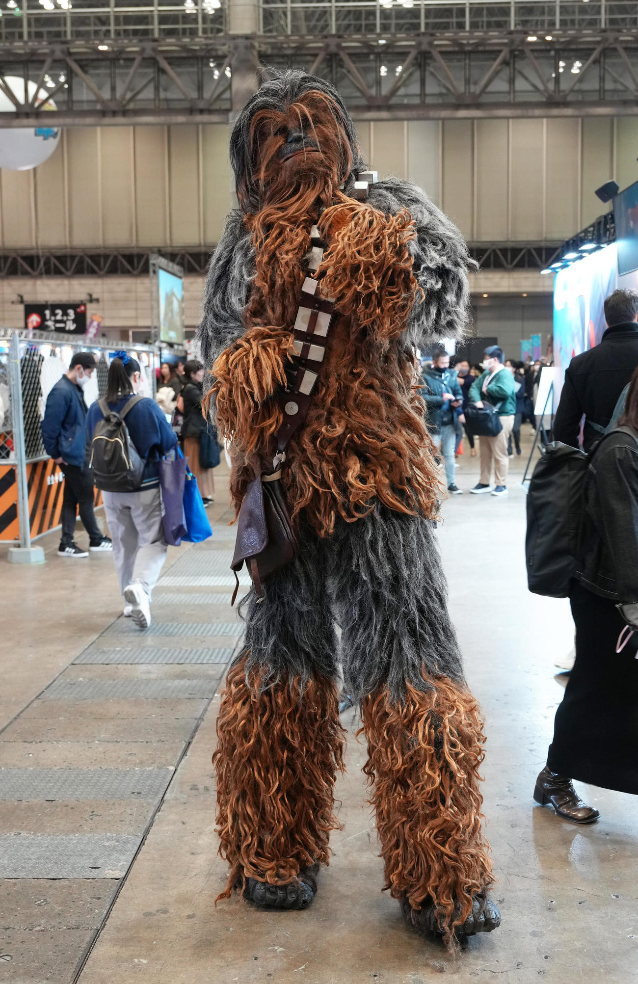 「東京コミコン2025」を楽しむ来場者（撮影・足立雅史）