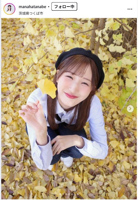 田辺真南葉のインスタグラムから