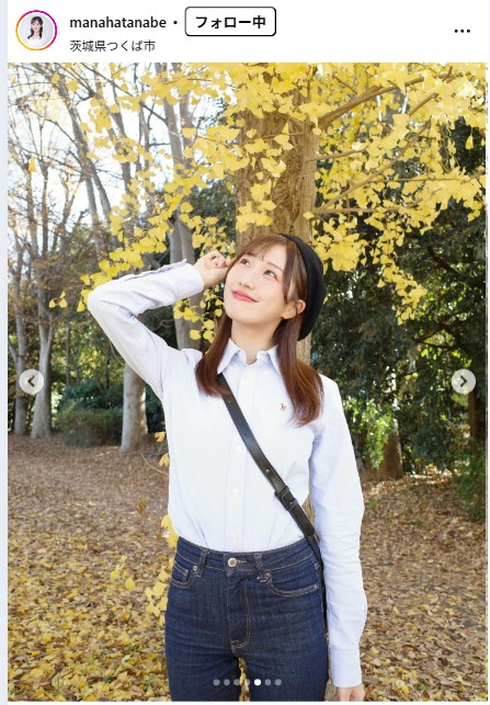 田辺真南葉のインスタグラムから