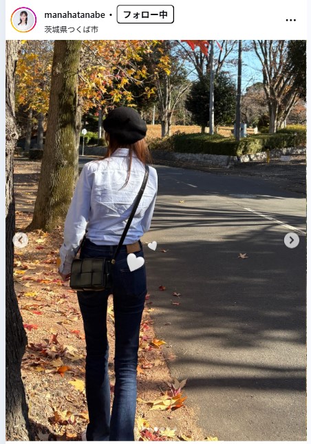 田辺真南葉のインスタグラムから