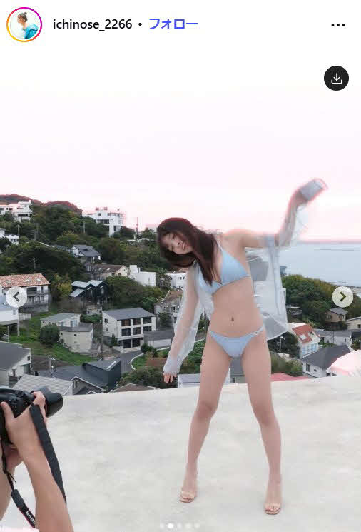 一ノ瀬瑠菜のインスタグラムから