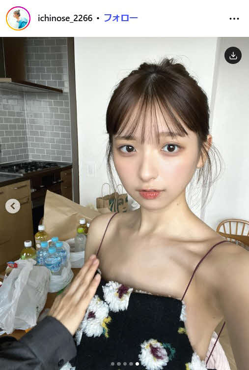 一ノ瀬瑠菜のインスタグラムから