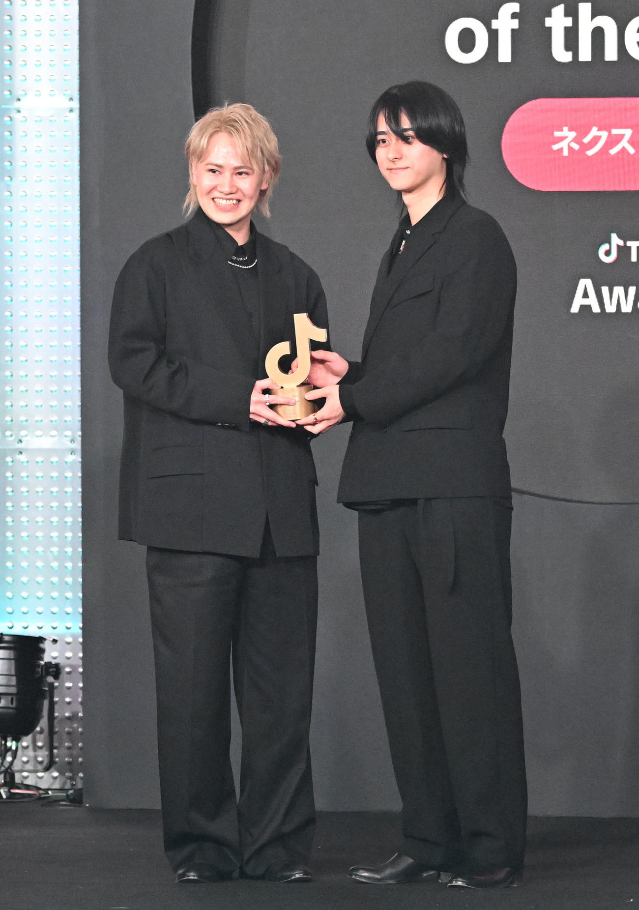 「TikTok Awards Japan」2025で表彰されたネクストサウナ（撮影・千葉一成）