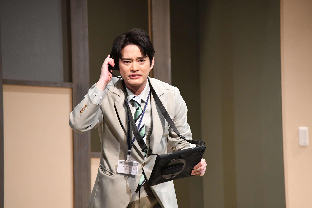 「スイートホームビターホーム」に出演する中山優馬（撮影・阪口孝志）