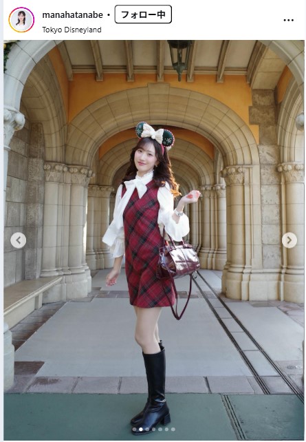 田辺真南葉のインスタグラムから