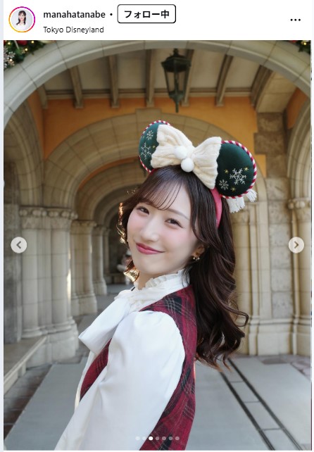 田辺真南葉のインスタグラムから