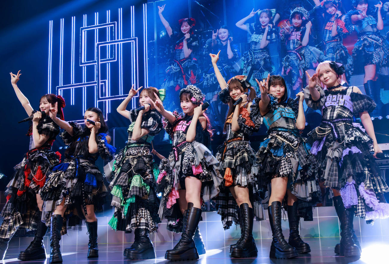 全国ツアー千秋楽公演を行ったCANDYTUNE（ヨシモリユウナ氏撮影）
