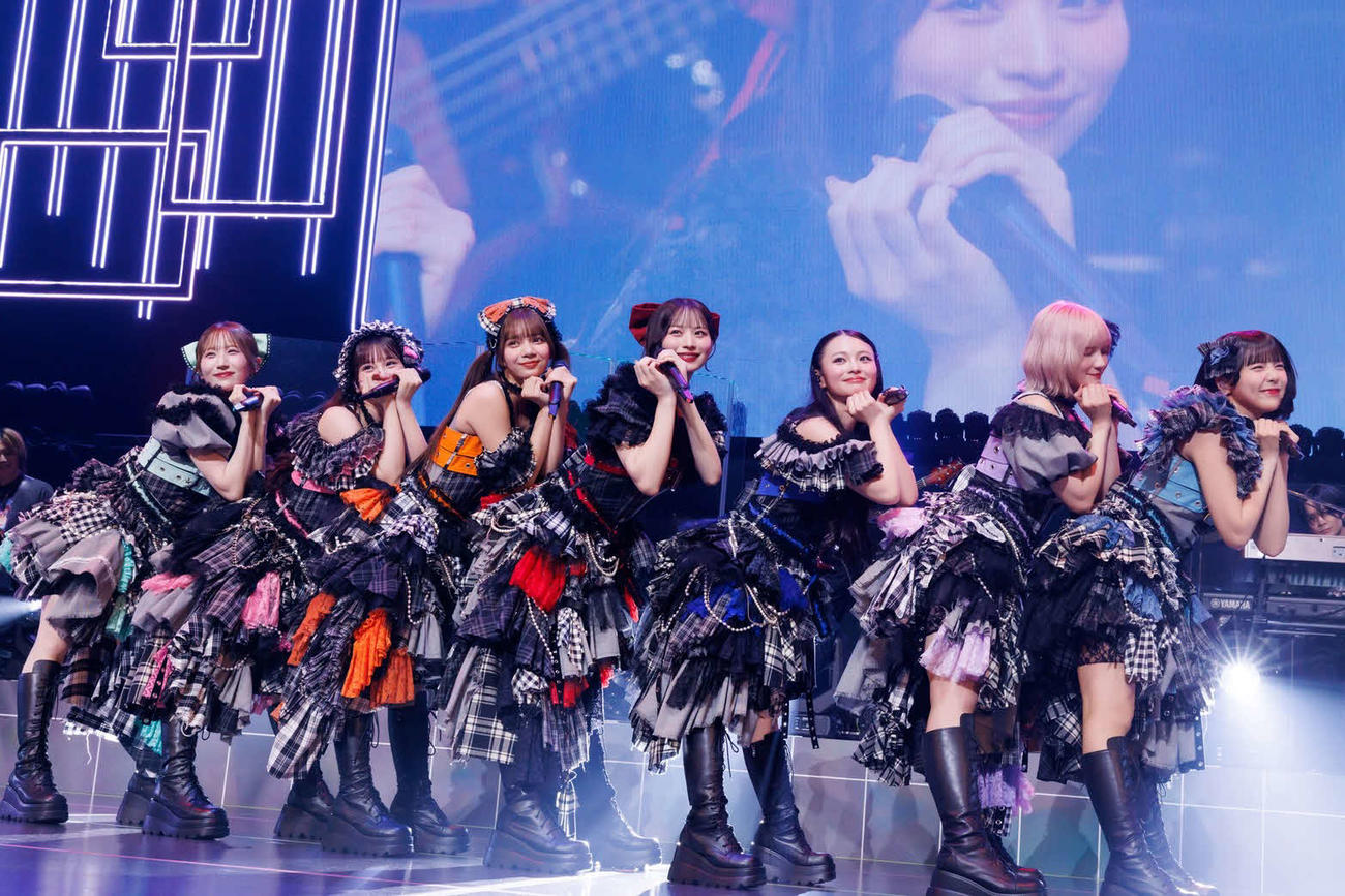 全国ツアー千秋楽公演を行ったCANDY TUNE（ヨシモリユウナ氏撮影）