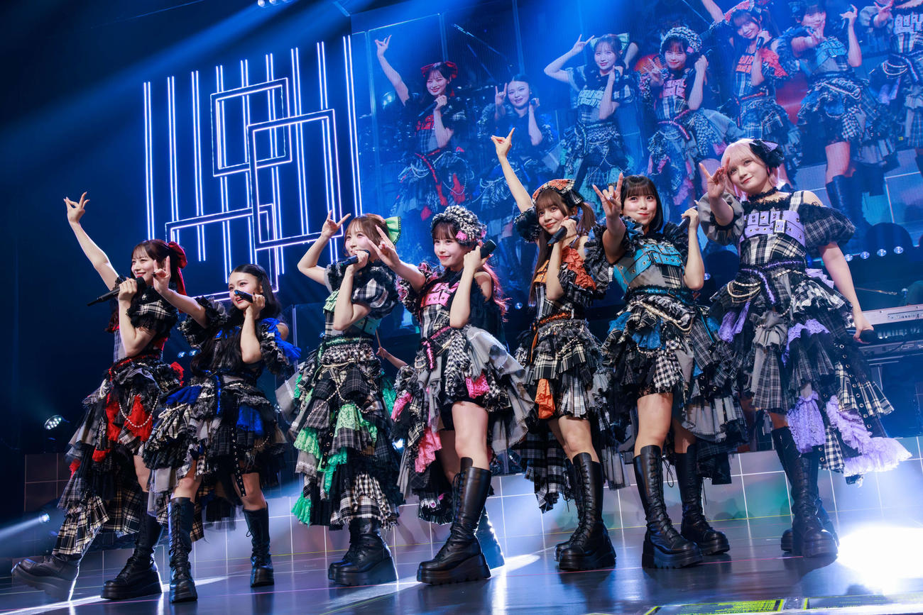 全国ツアー千秋楽公演を行ったCANDYTUNE（ヨシモリユウナ氏撮影）