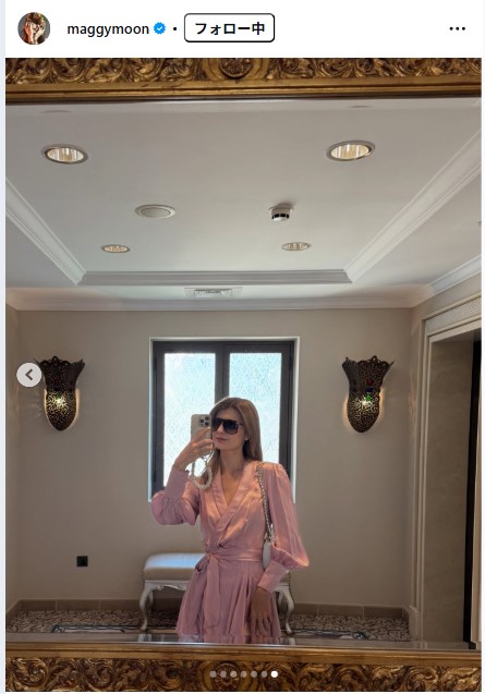 マギーのインスタグラムから