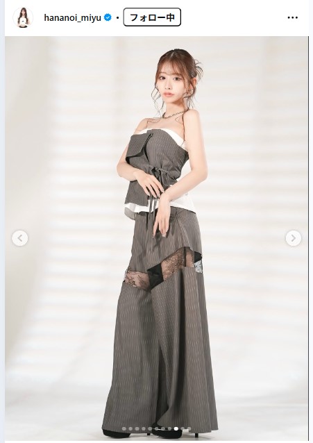 花乃衣美優のインスタグラムから