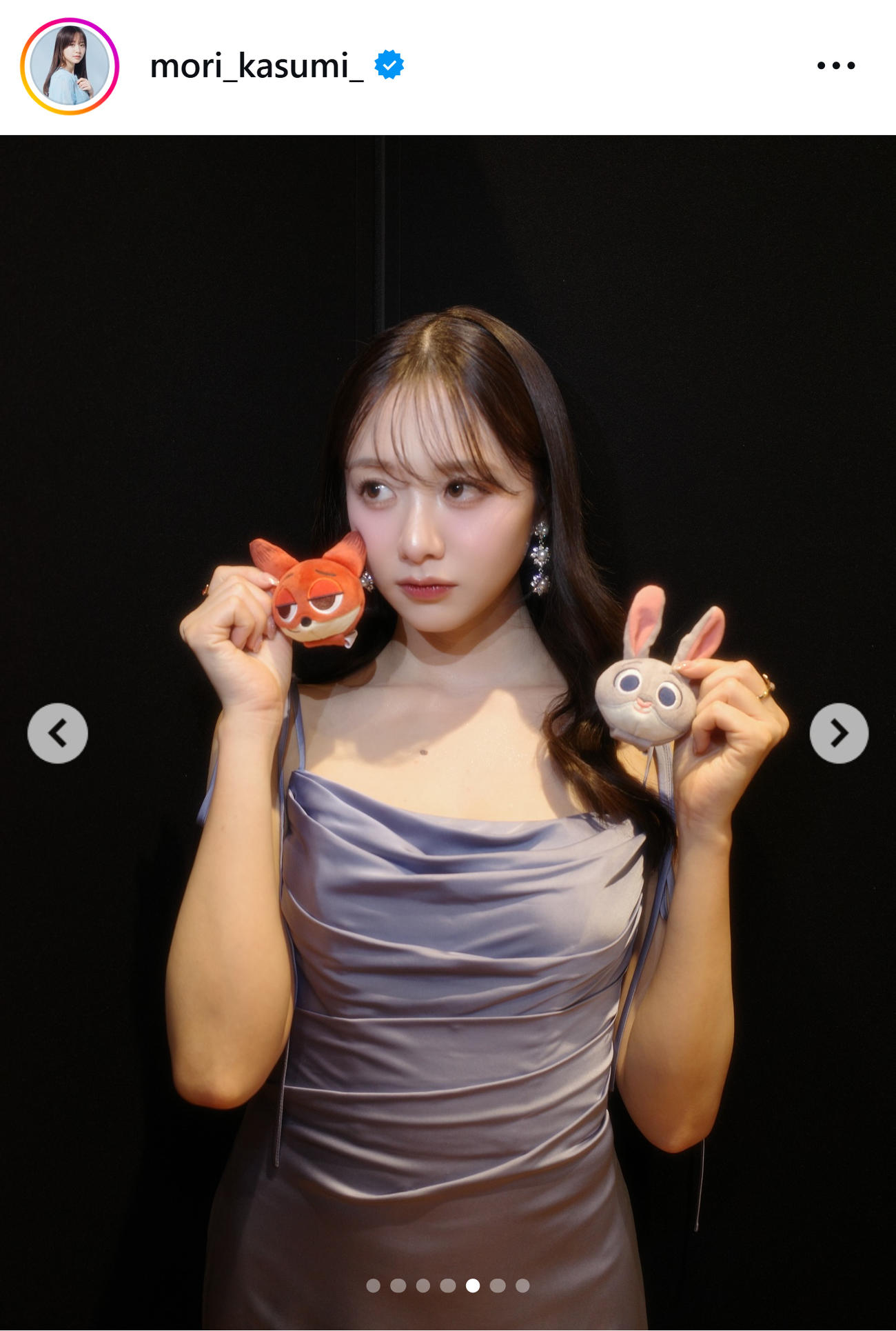 森香澄のインスタグラムから