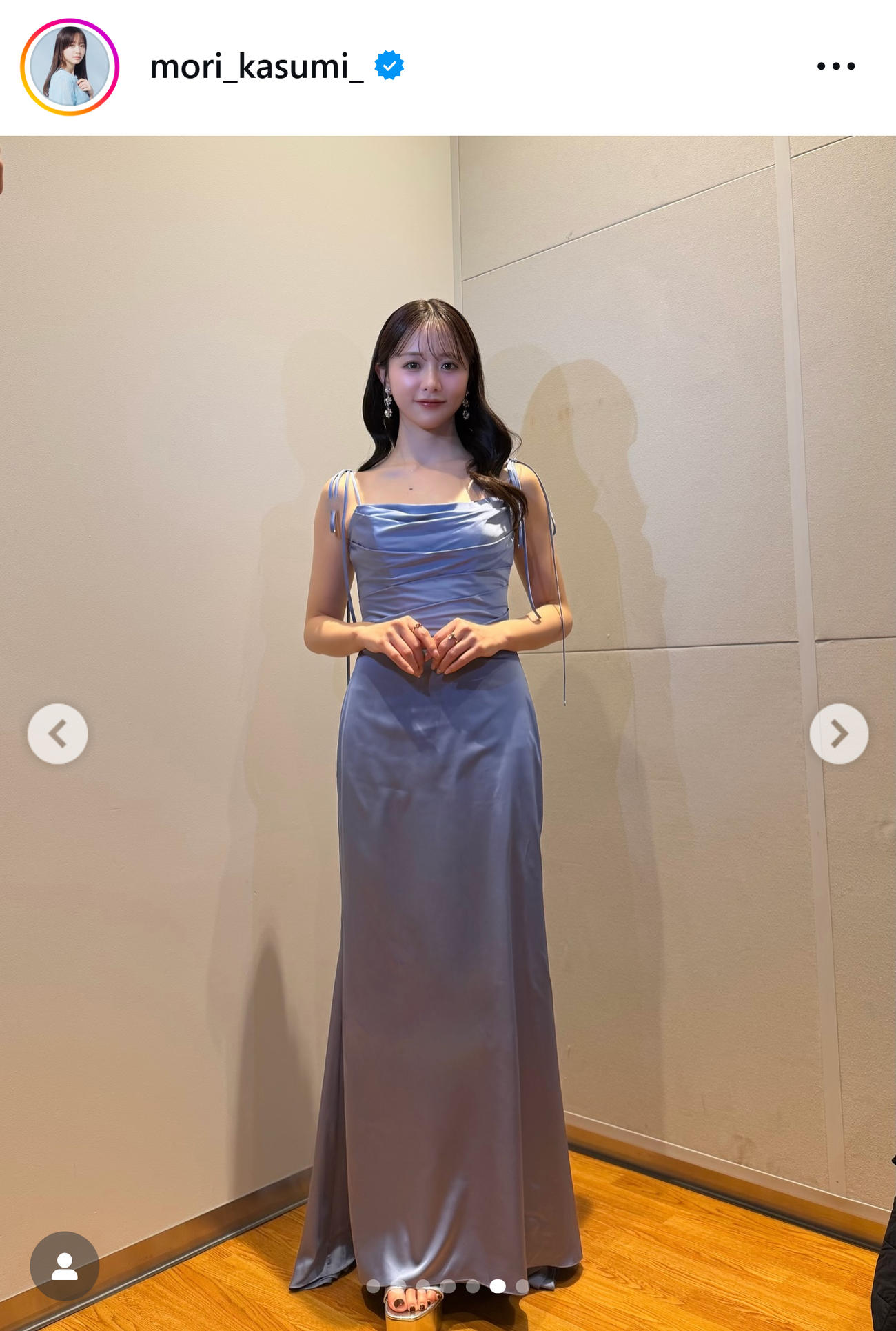 森香澄のインスタグラムから