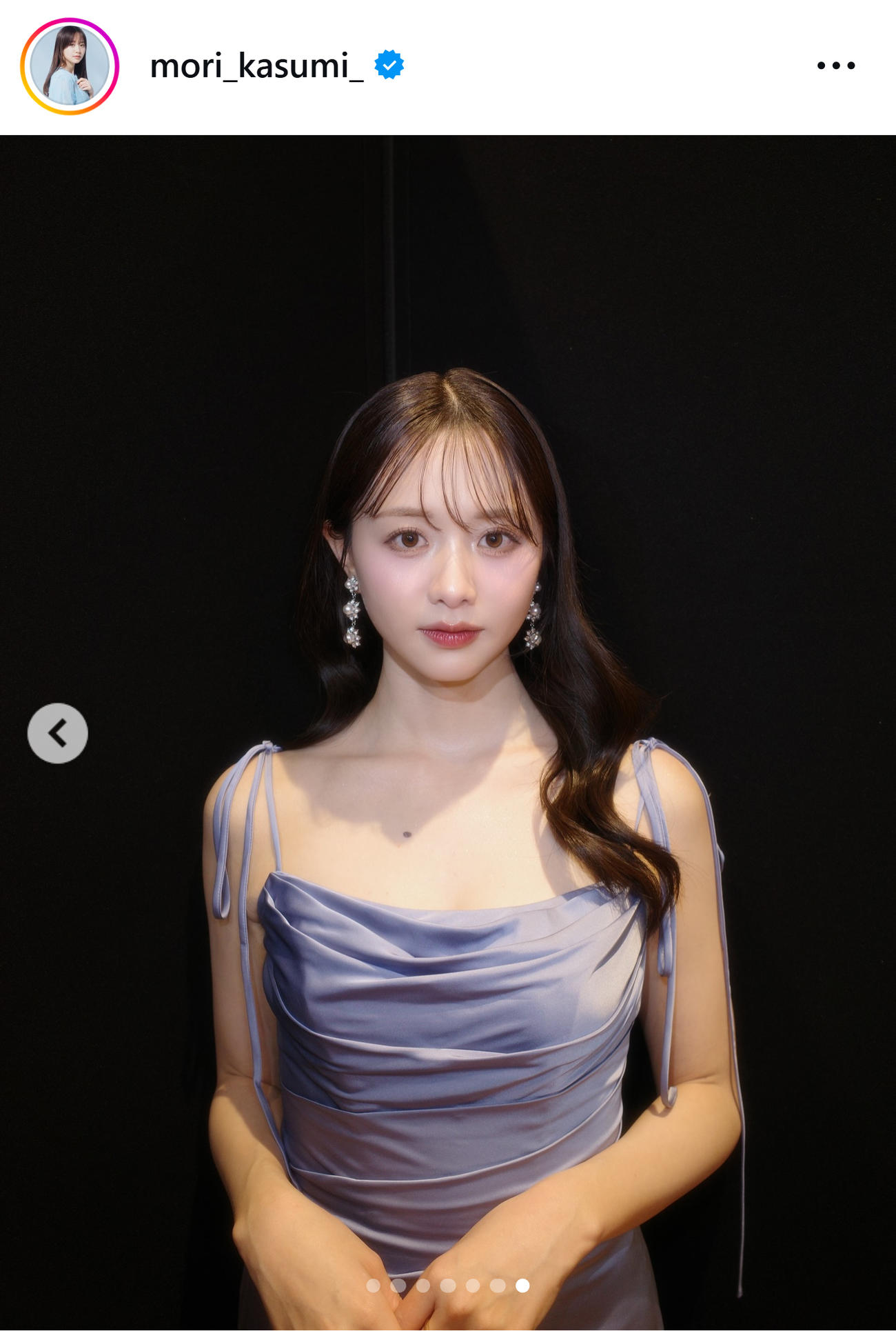 森香澄のインスタグラムから