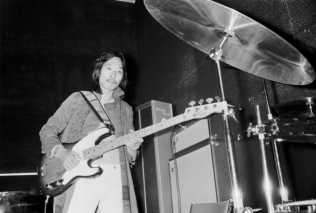 山内テツさん（1976年11月撮影）