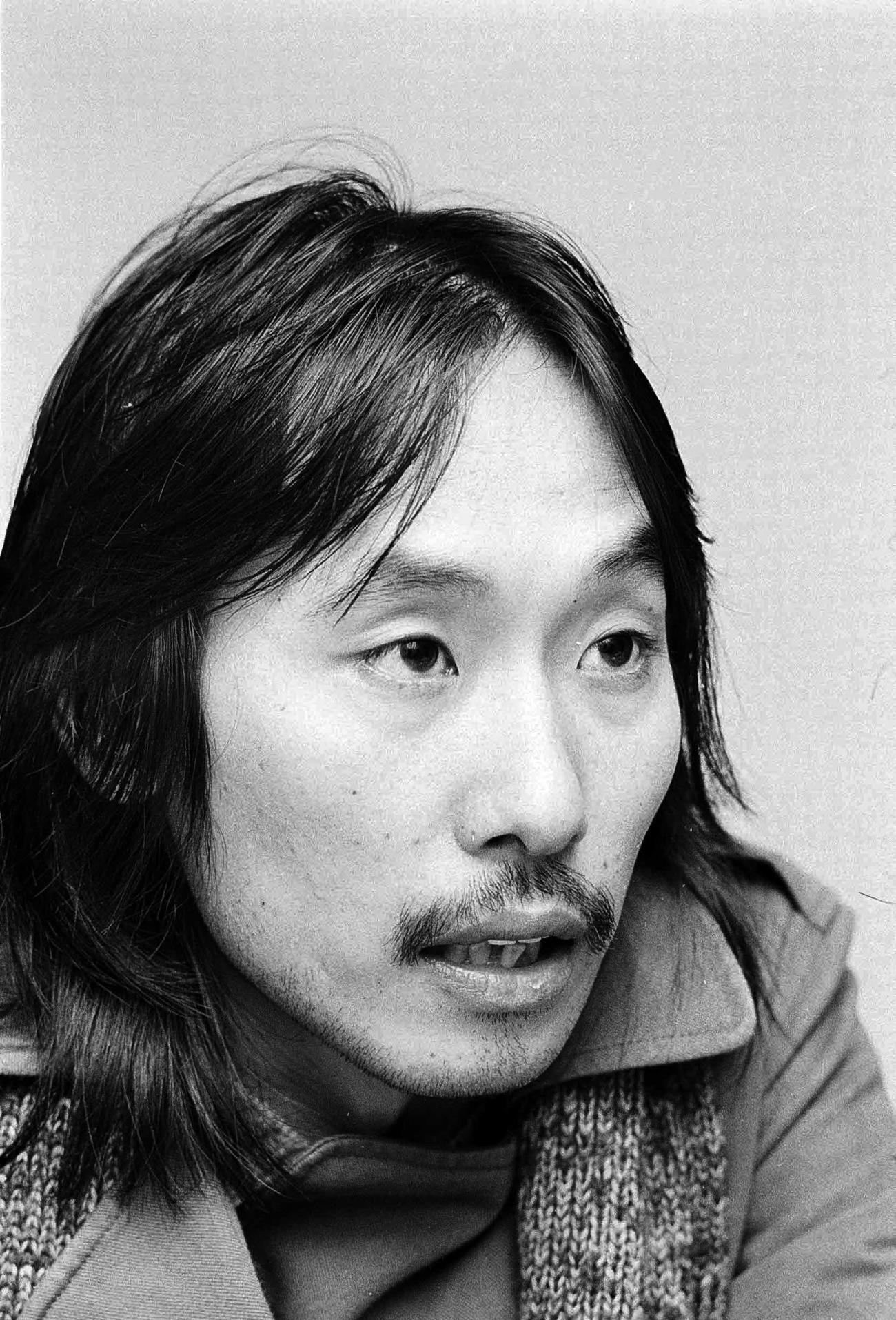 山内テツさん（1976年11月撮影）