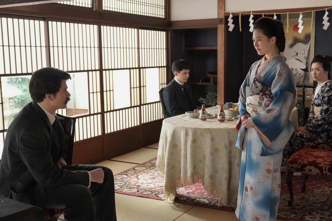 NHK連続テレビ小説「ばけばけ」の1場面（C）NHK