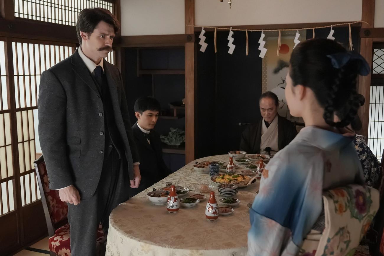 NHK連続テレビ小説「ばけばけ」の1場面（C）NHK