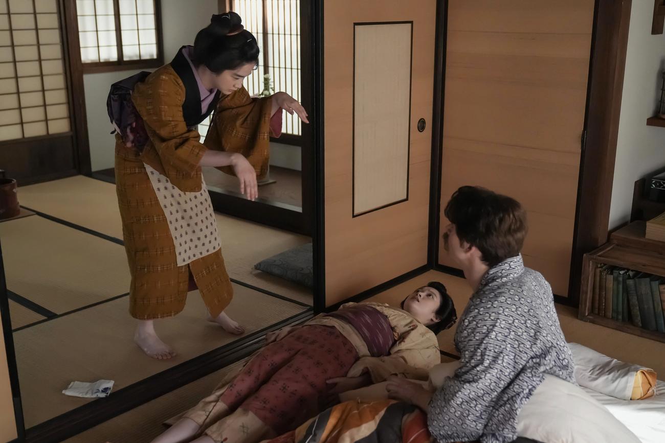 NHK連続テレビ小説「ばけばけ」の1場面（C）NHK