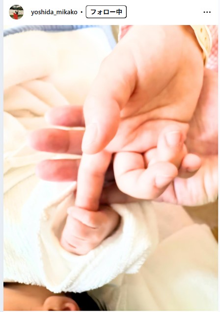 吉田美佳子のインスタグラムから