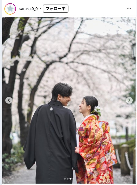 門脇更紗のインスタグラムから