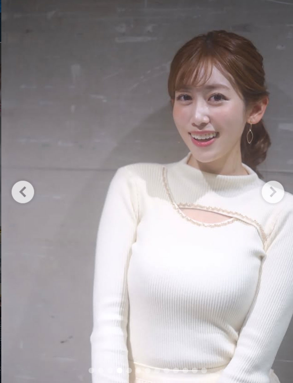 中川安奈のインスタグラムから