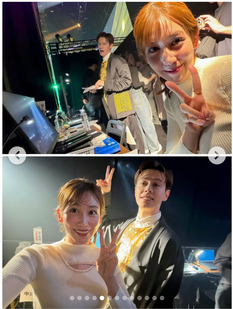 中川安奈のインスタグラムから