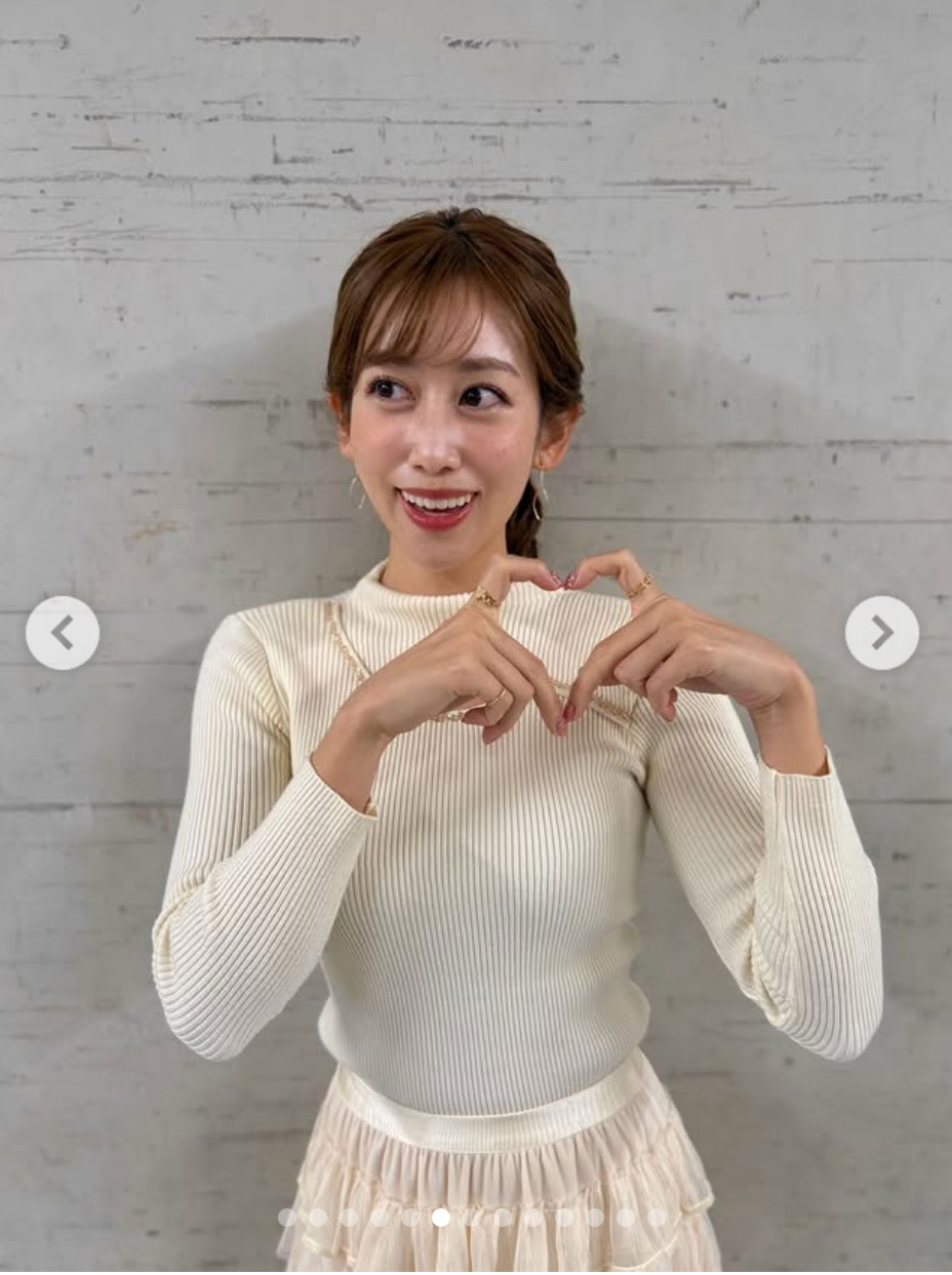 中川安奈のインスタグラムから