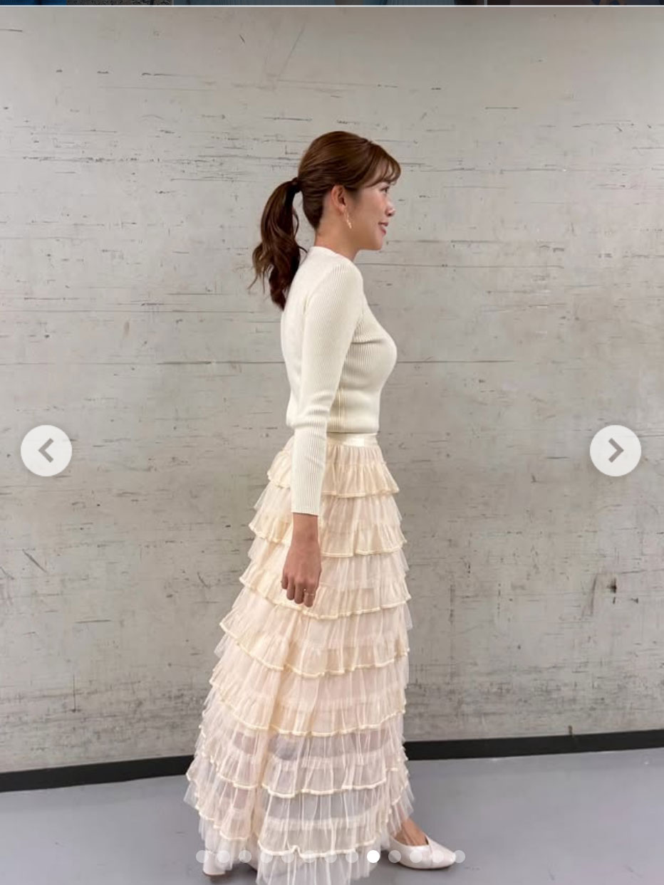 中川安奈のインスタグラムから