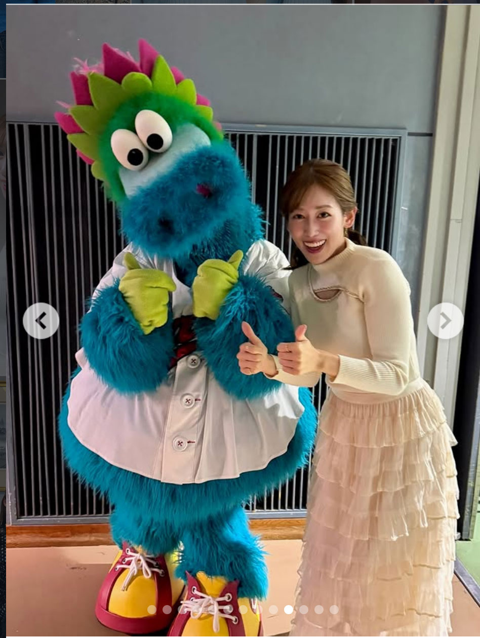 中川安奈のインスタグラムから