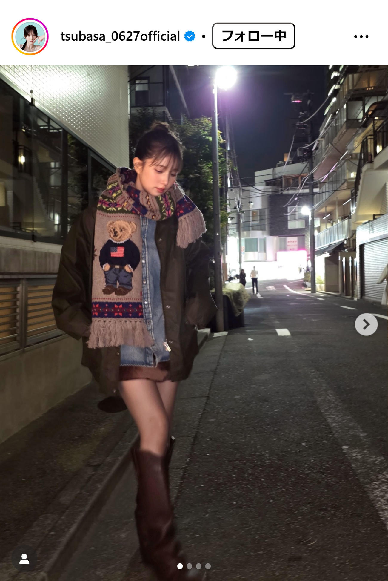本田翼のインスタグラムから