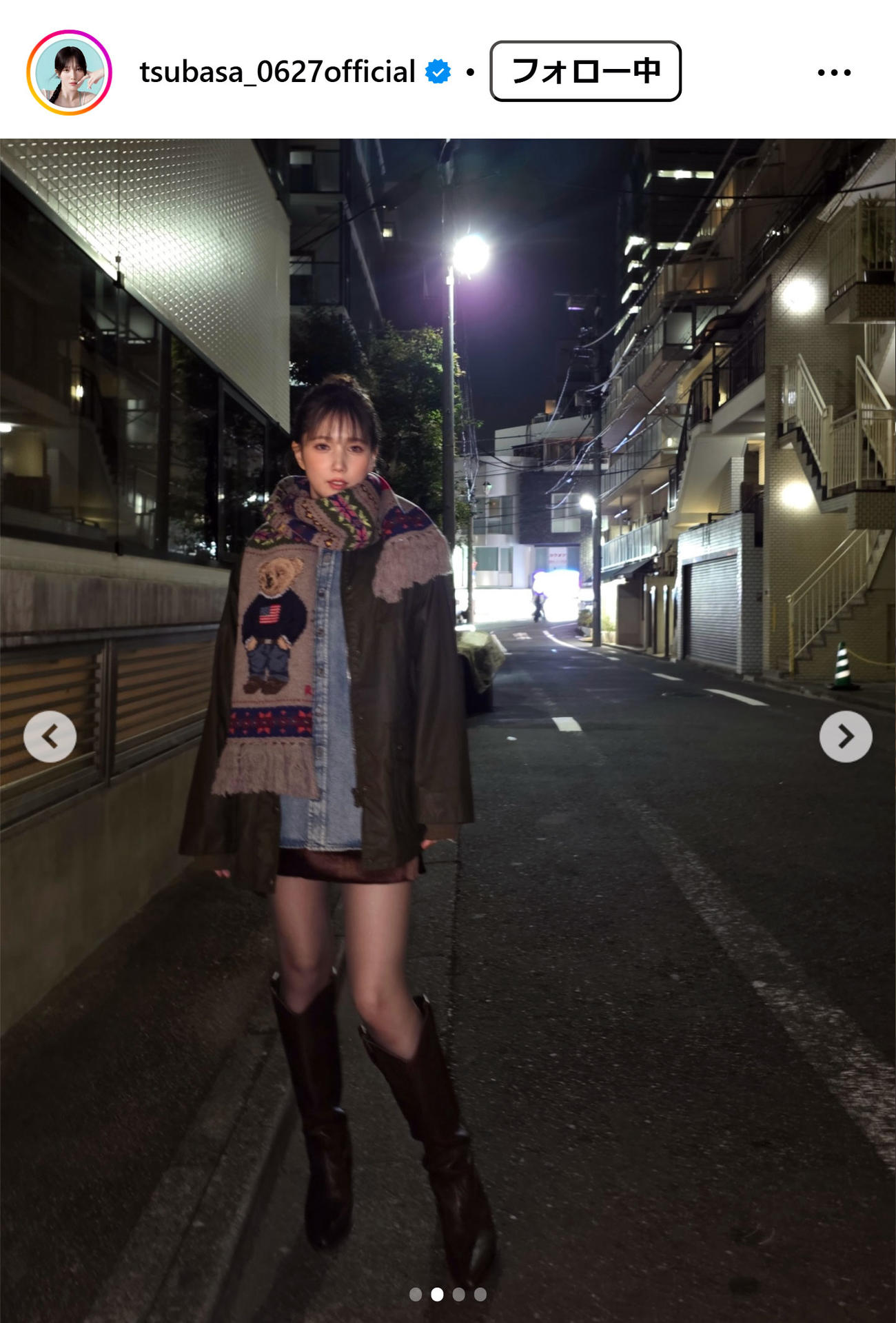 本田翼のインスタグラムから