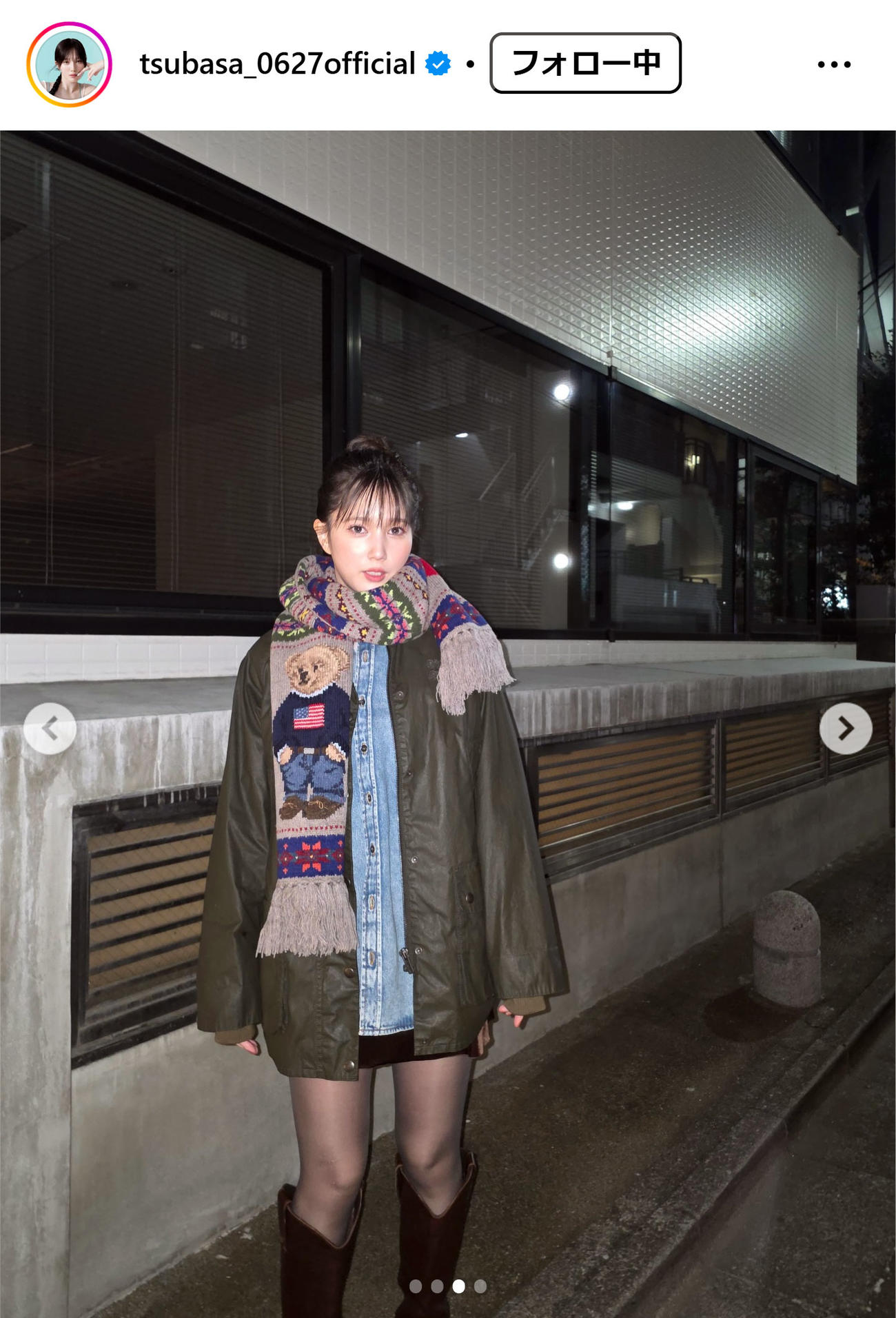 本田翼のインスタグラムから